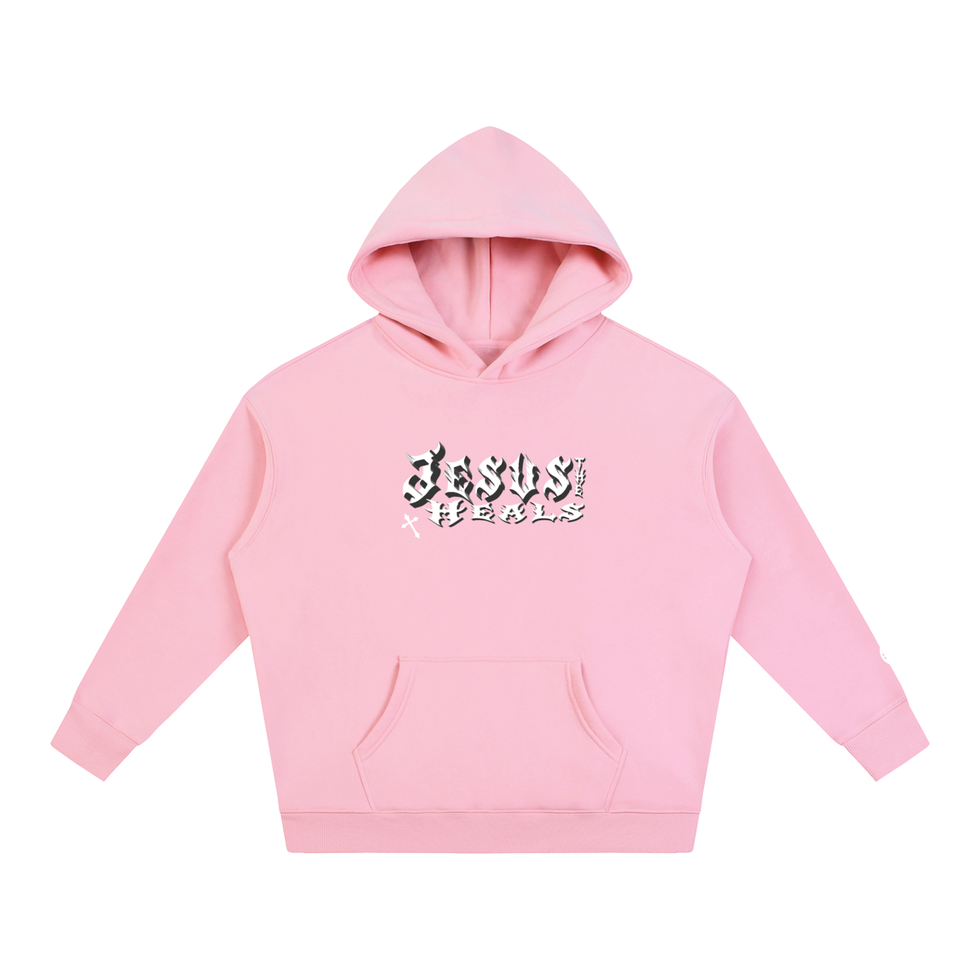 “Jesus Heals the World” Oversize Hoodie