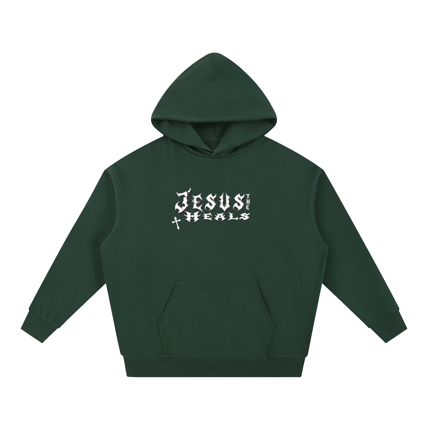 “Jesus Heals the World” Heavyweight Hoodie