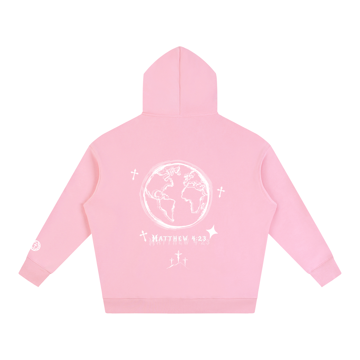 “Jesus Heals the World” Oversize Hoodie
