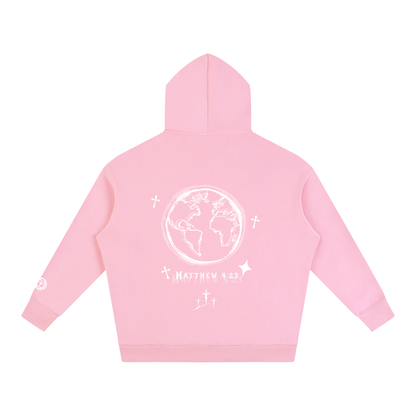 “Jesus Heals the World” Oversize Hoodie