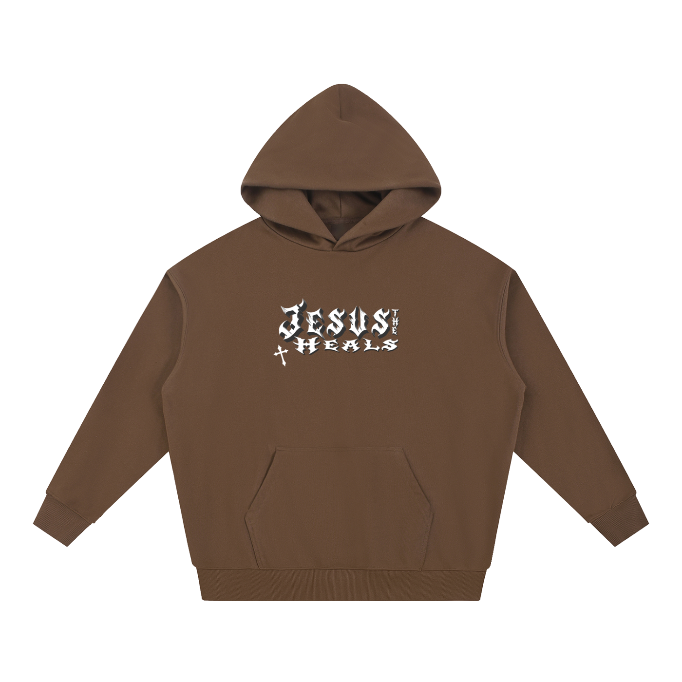 “Jesus Heals the World” Heavyweight Hoodie