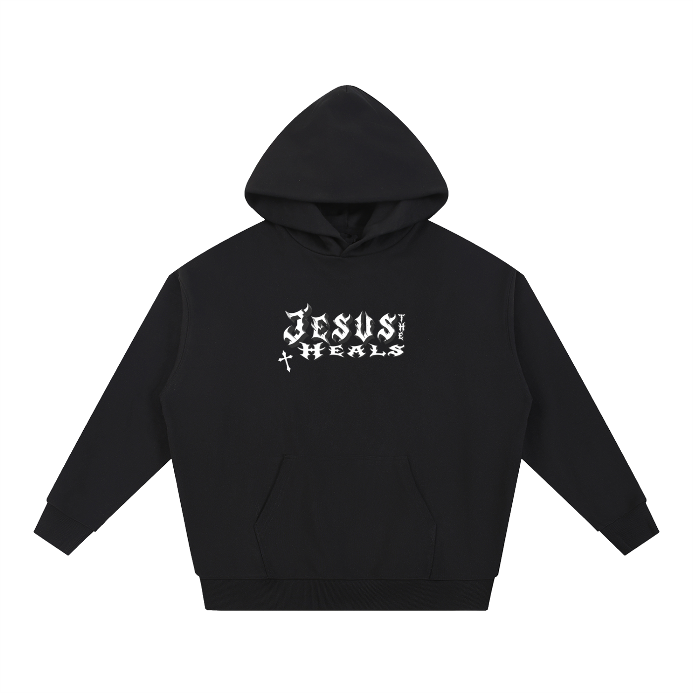 “Jesus Heals the World” Heavyweight Hoodie