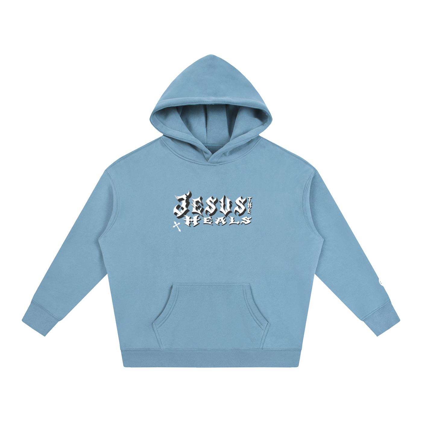 “Jesus Heals the World” Oversize Hoodie