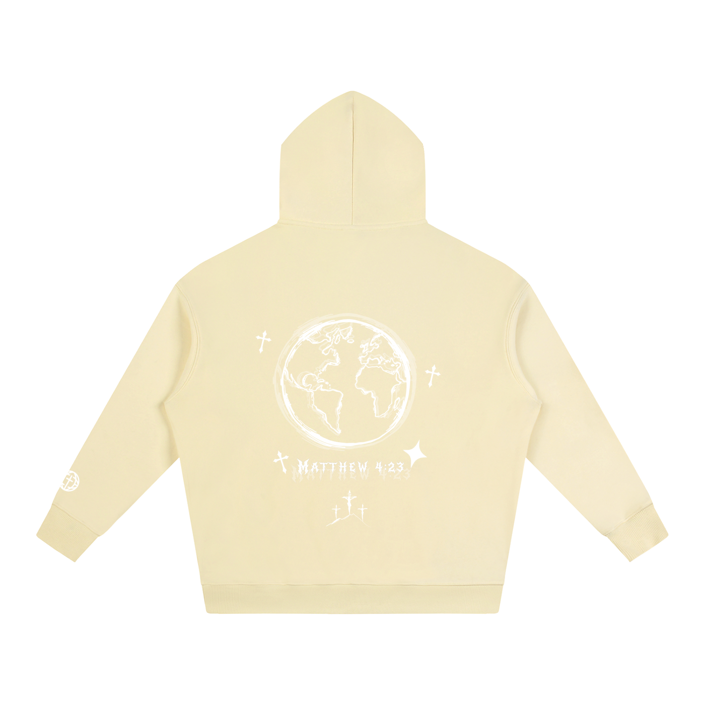 “Jesus Heals the World” Oversize Hoodie