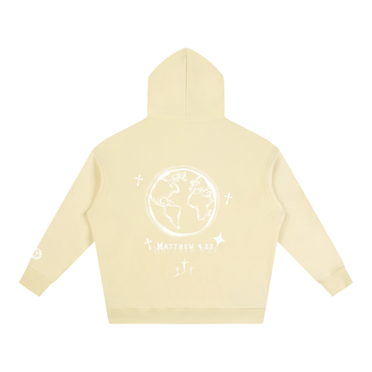 “Jesus Heals the World” Oversize Hoodie