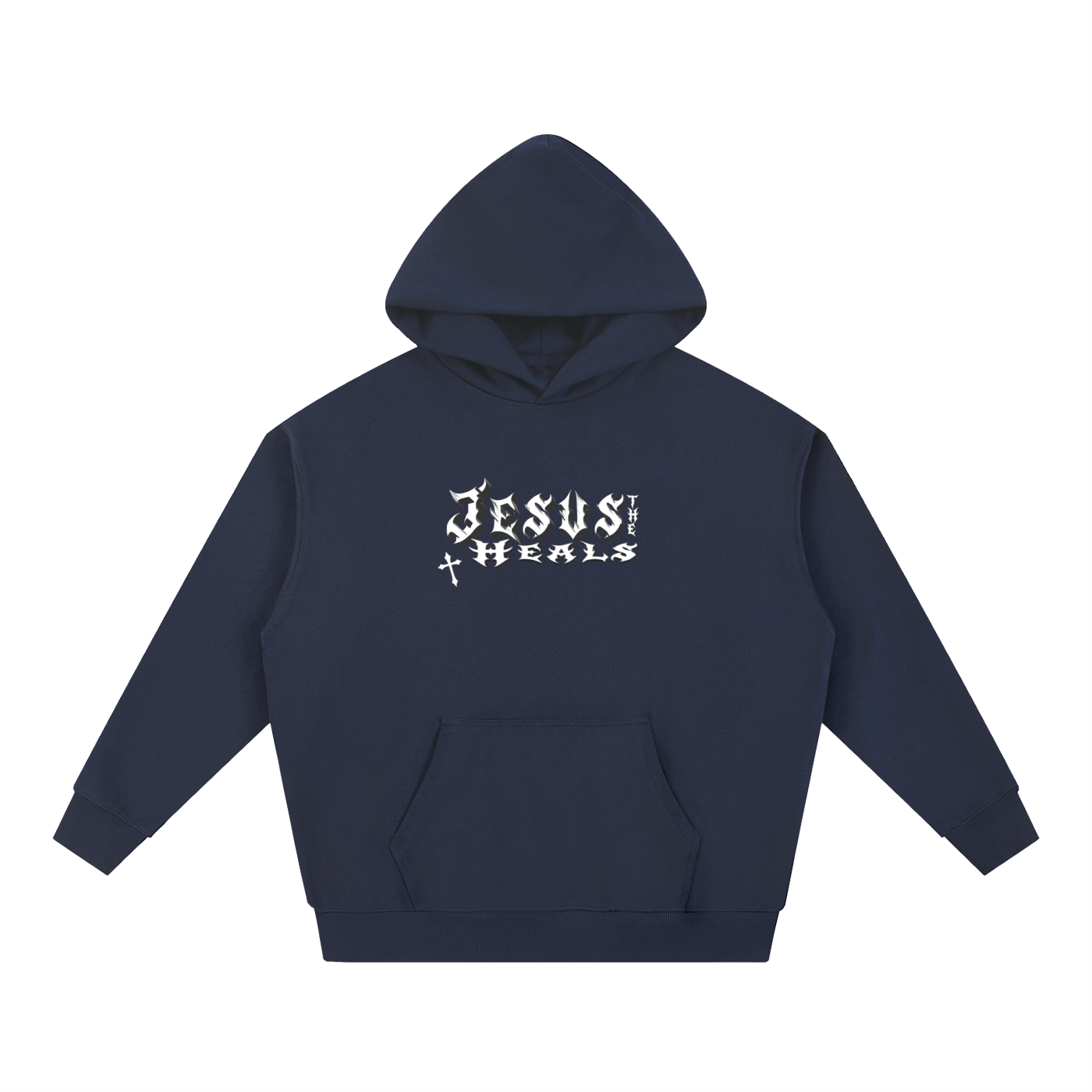 “Jesus Heals the World” Heavyweight Hoodie
