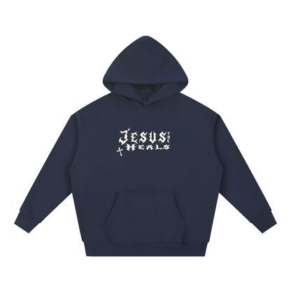 “Jesus Heals the World” Heavyweight Hoodie
