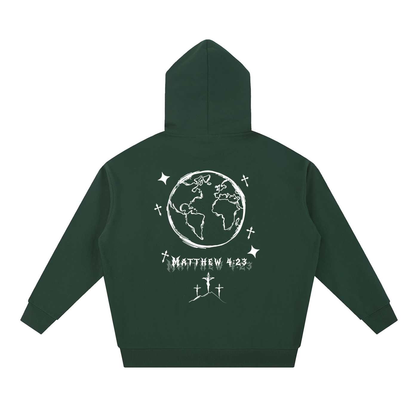 “Jesus Heals the World” Heavyweight Hoodie