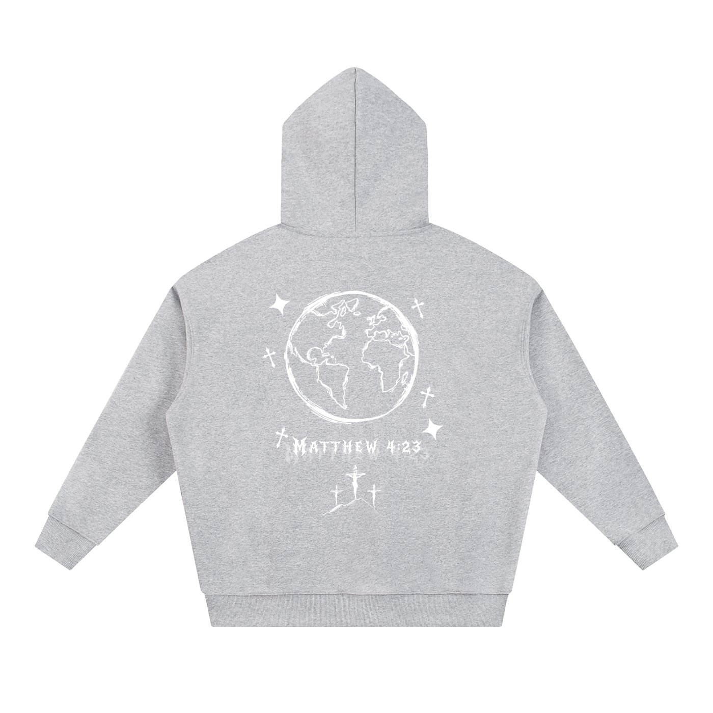 “Jesus Heals the World” Heavyweight Hoodie
