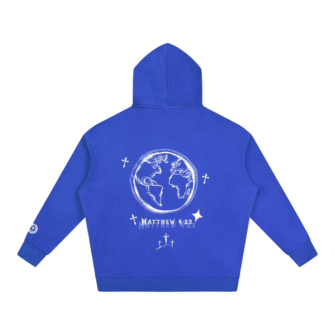 “Jesus Heals the World” Oversize Hoodie