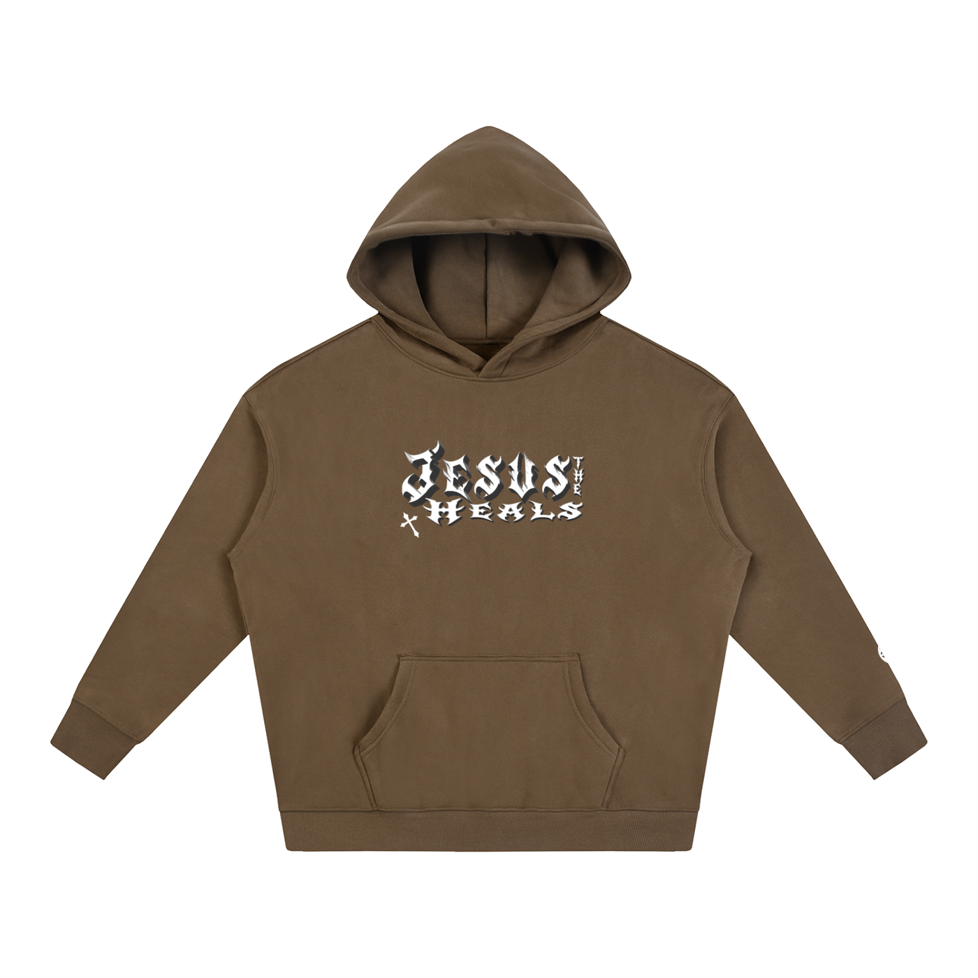 “Jesus Heals the World” Oversize Hoodie