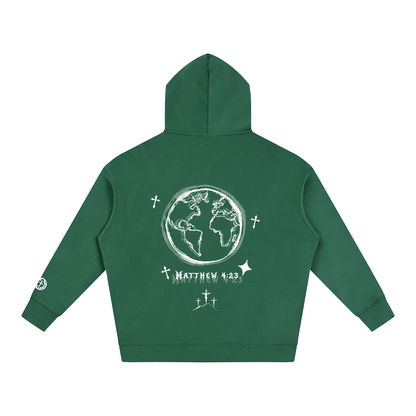 “Jesus Heals the World” Oversize Hoodie