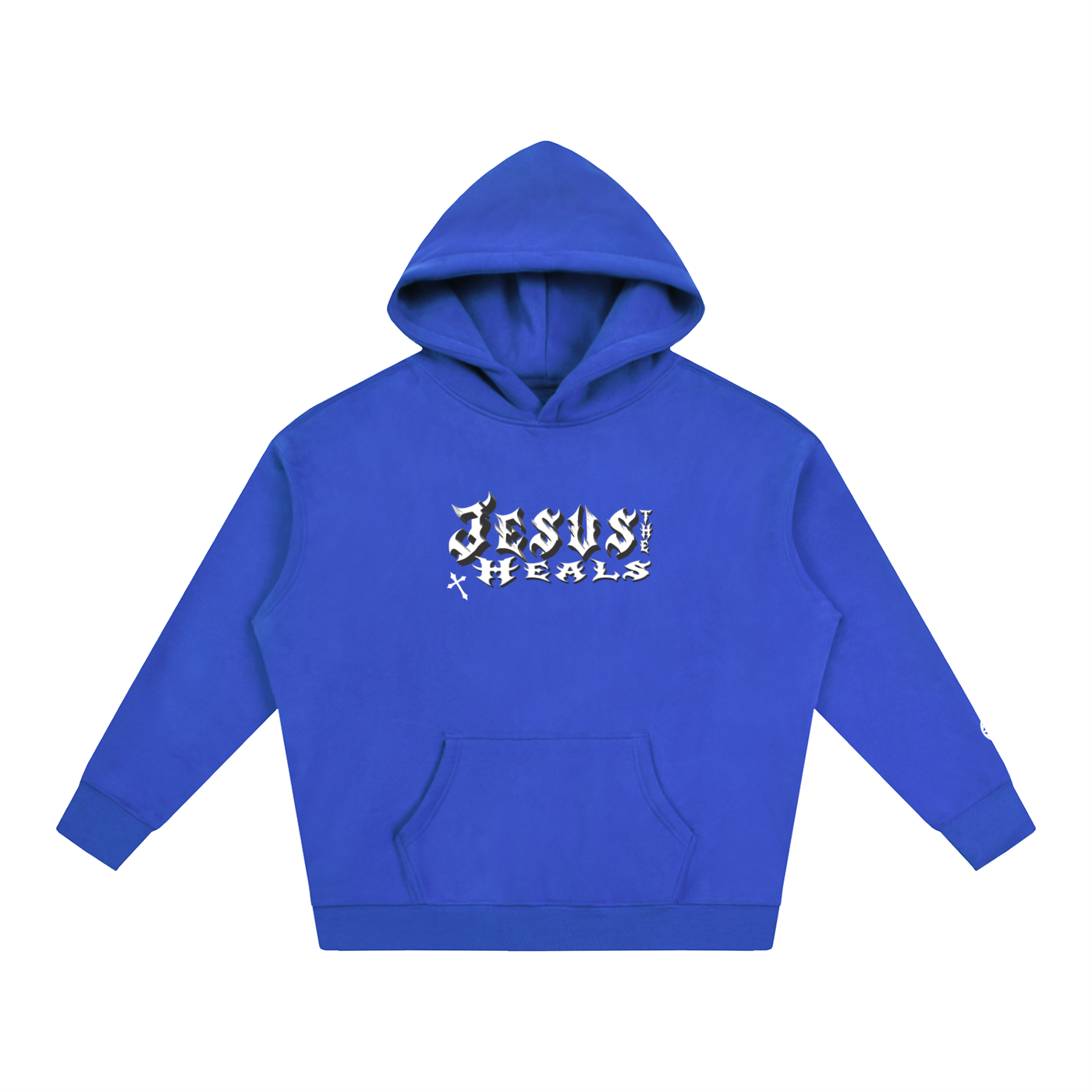 “Jesus Heals the World” Oversize Hoodie