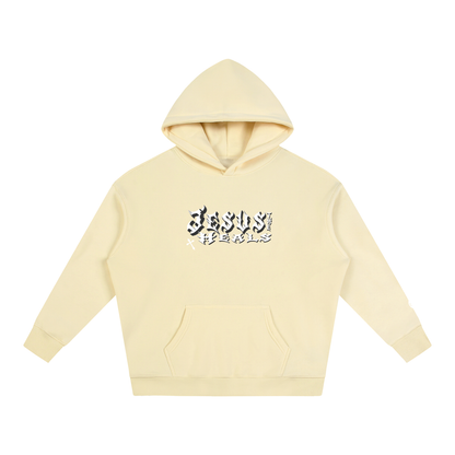 “Jesus Heals the World” Oversize Hoodie