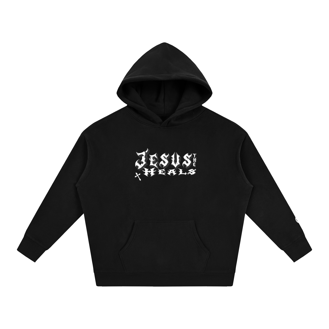 “Jesus Heals the World” Oversize Hoodie