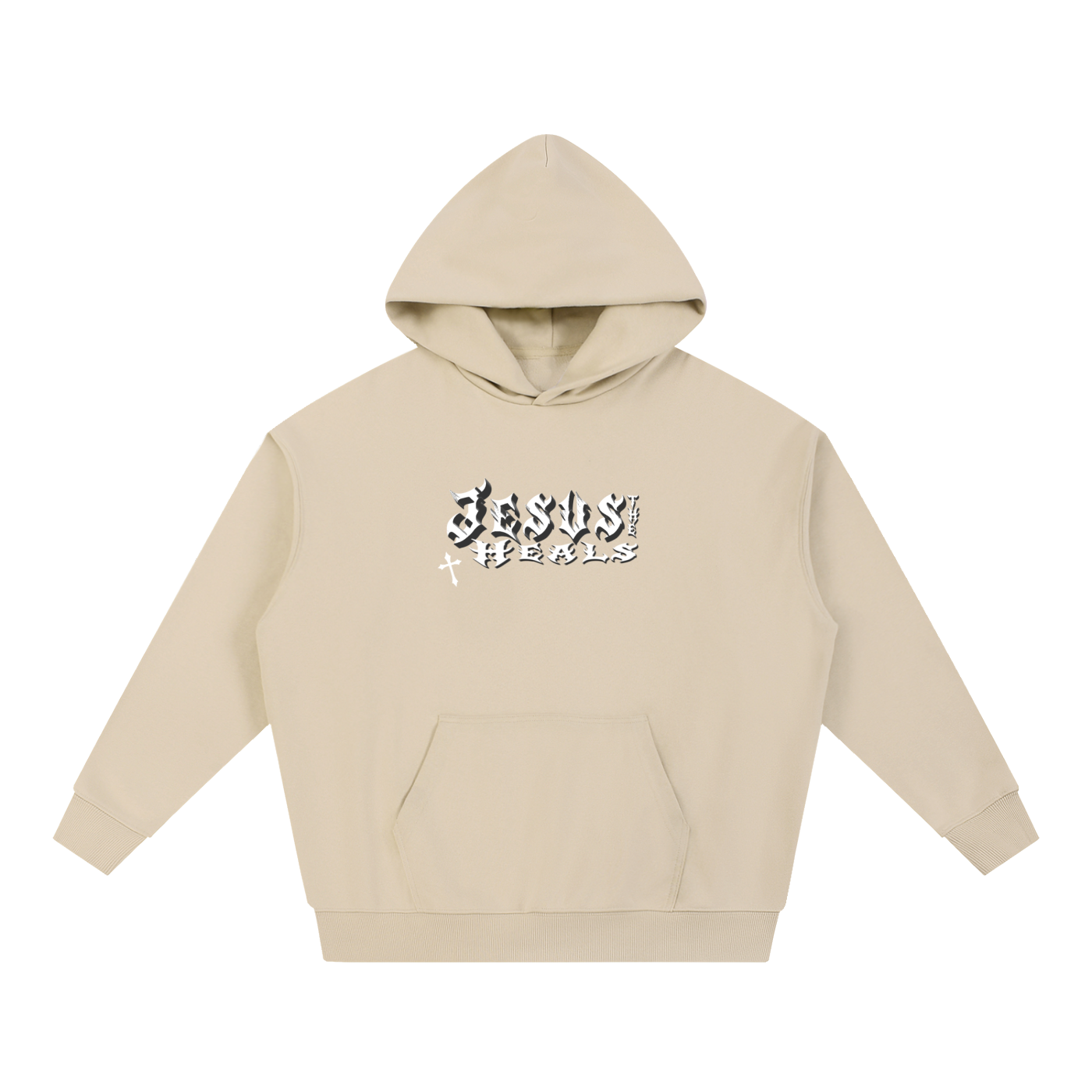 “Jesus Heals the World” Heavyweight Hoodie