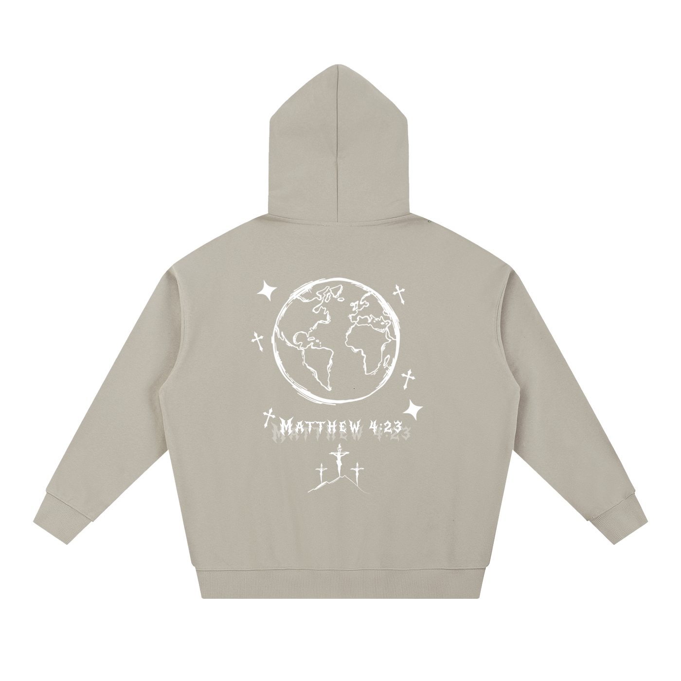 “Jesus Heals the World” Heavyweight Hoodie
