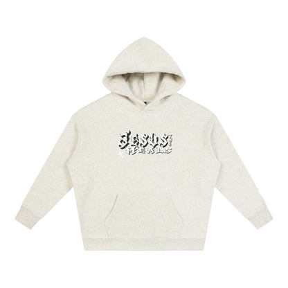 “Jesus Heals the World” Oversize Hoodie