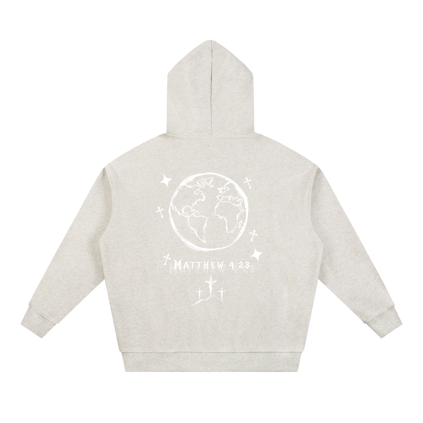 “Jesus Heals the World” Heavyweight Hoodie
