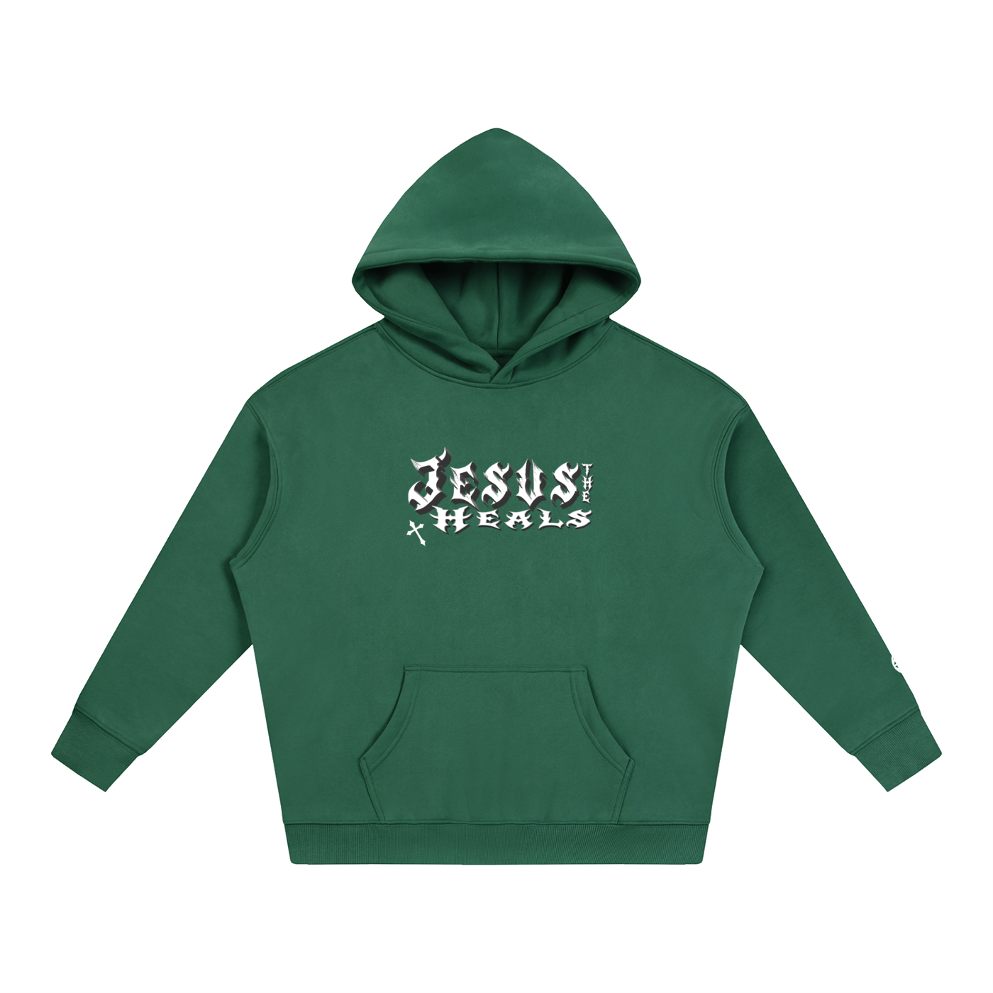 “Jesus Heals the World” Oversize Hoodie