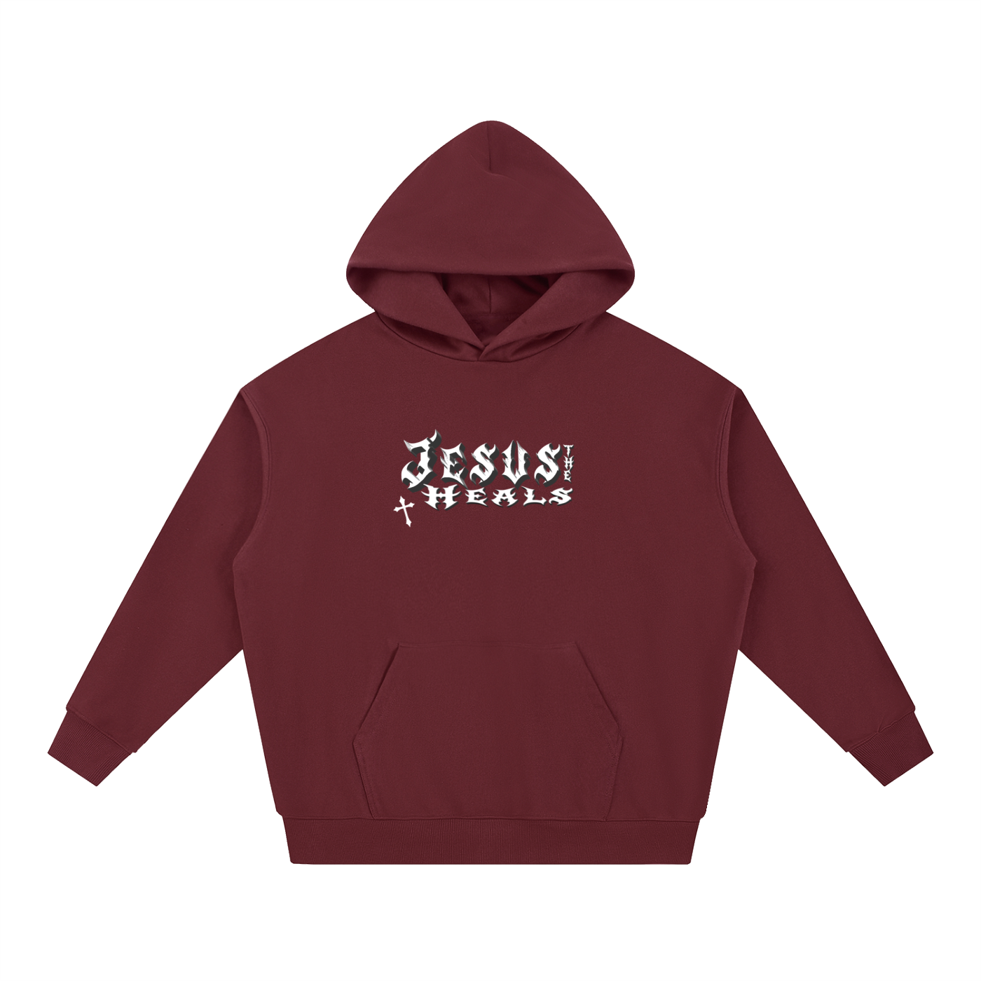 “Jesus Heals the World” Heavyweight Hoodie