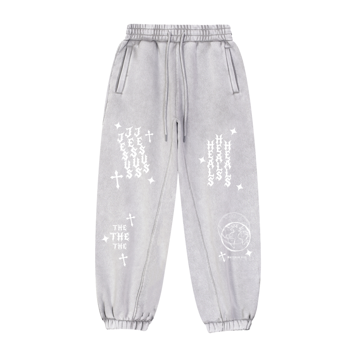 "Jesus Heals the World" Sweatpants