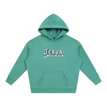 “Jesus Heals the World” Oversize Hoodie