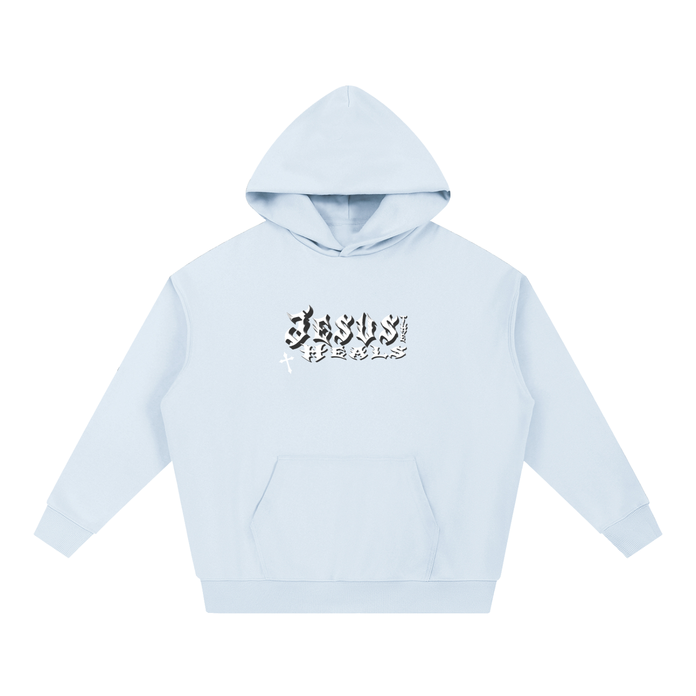 “Jesus Heals the World” Heavyweight Hoodie