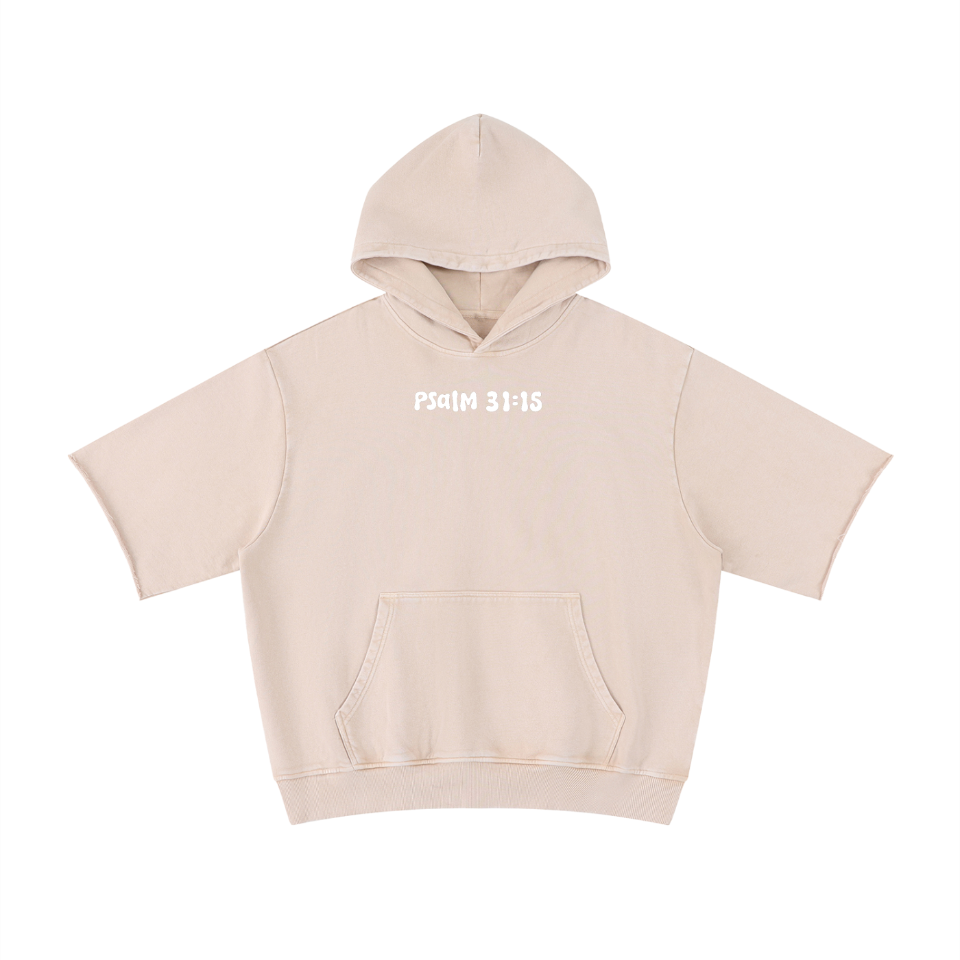 “Gods time not mine” Short Sleeve Hoodie