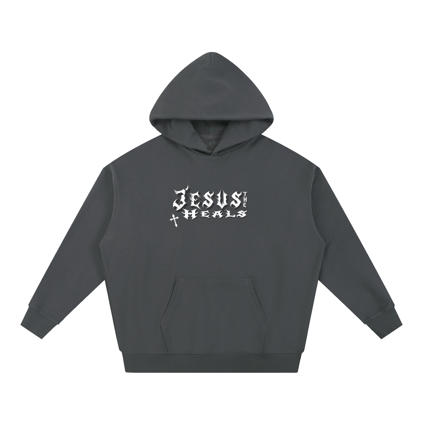 “Jesus Heals the World” Heavyweight Hoodie