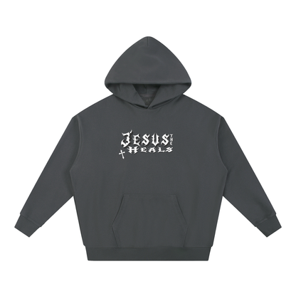 “Jesus Heals the World” Heavyweight Hoodie