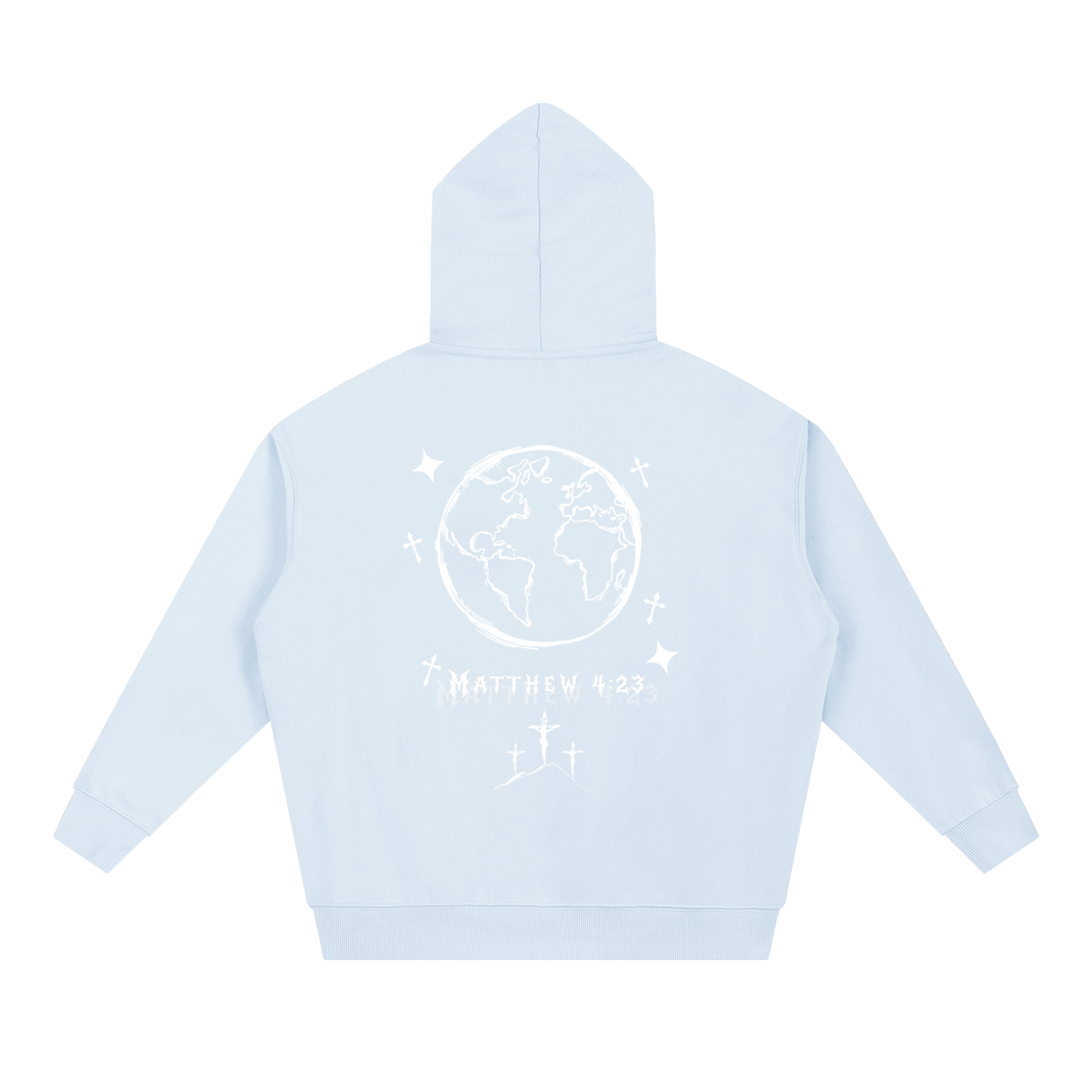 “Jesus Heals the World” Heavyweight Hoodie