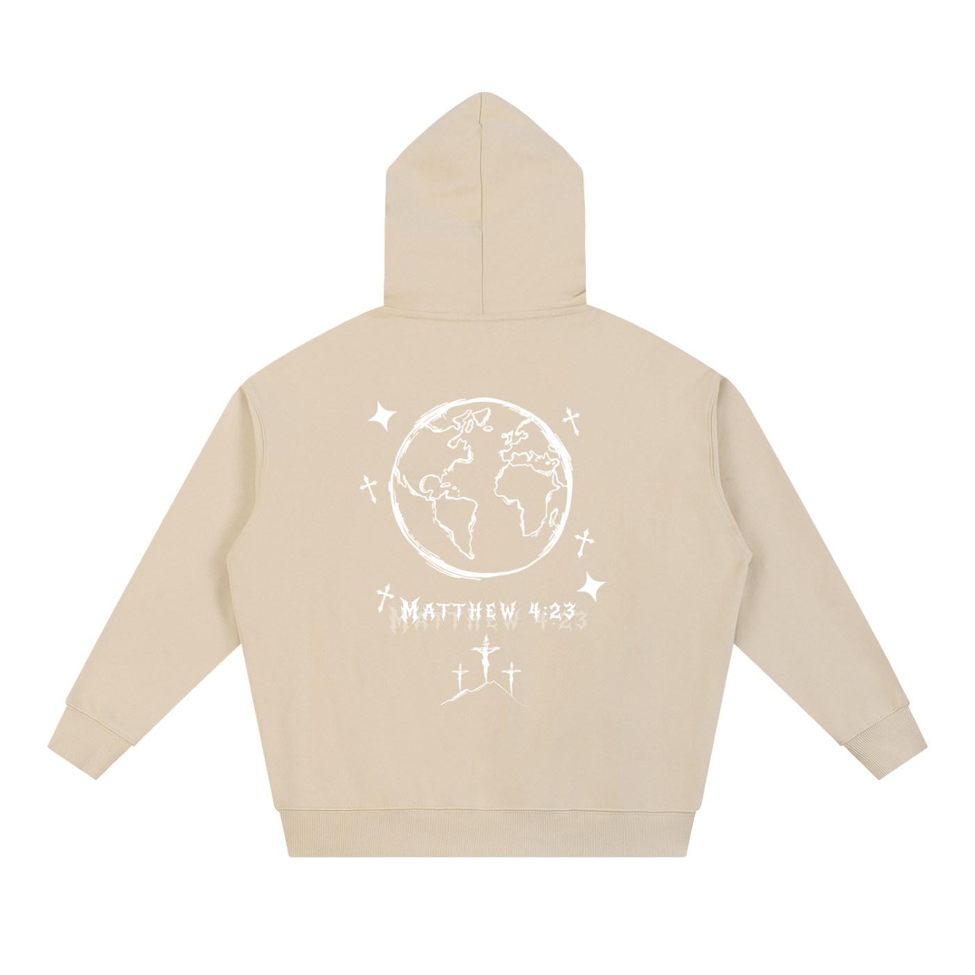 “Jesus Heals the World” Heavyweight Hoodie