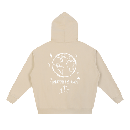“Jesus Heals the World” Heavyweight Hoodie
