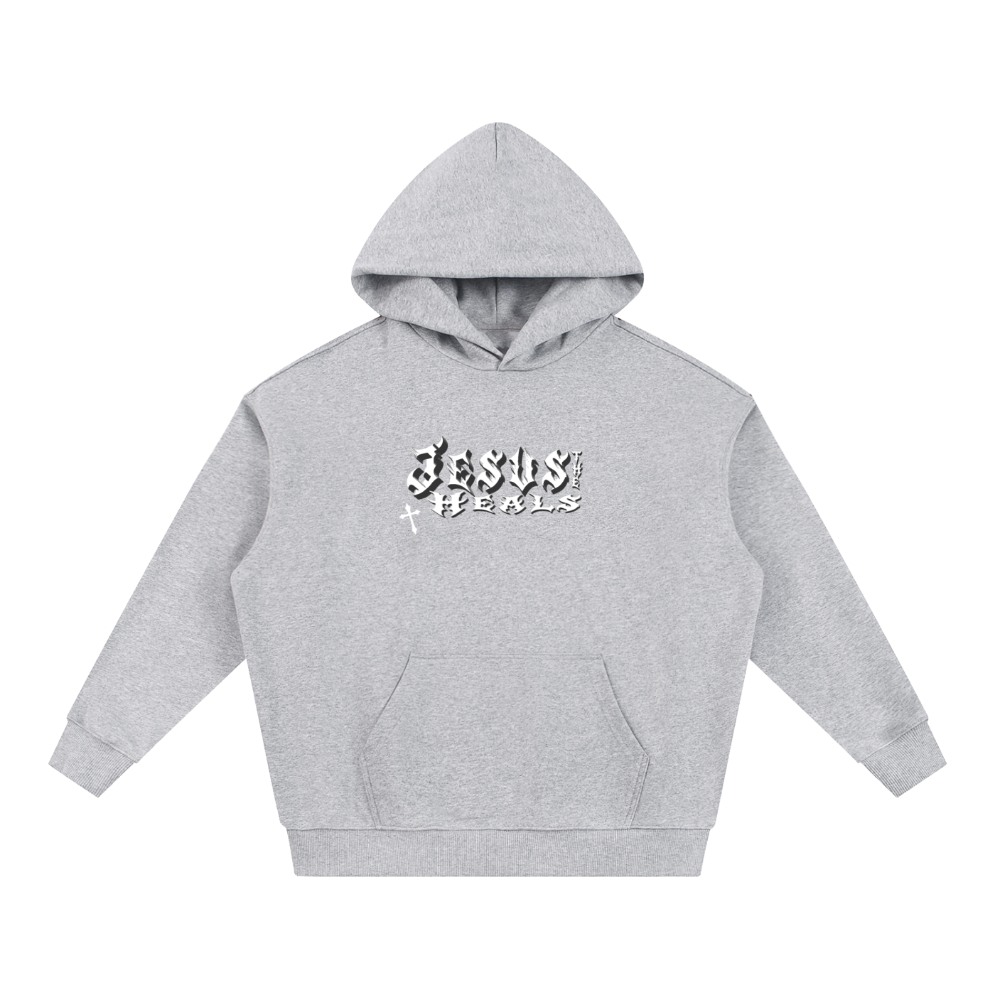 “Jesus Heals the World” Heavyweight Hoodie
