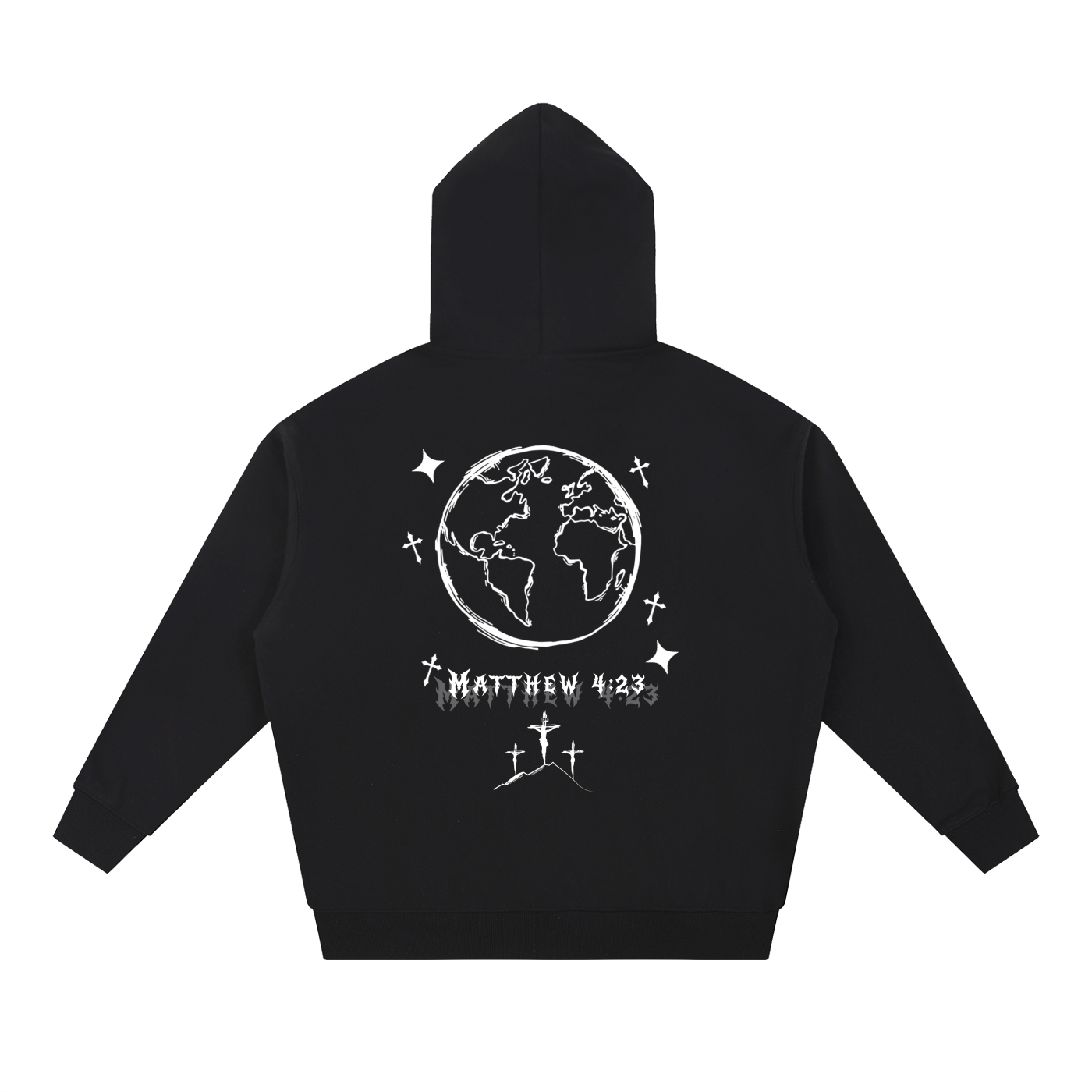 “Jesus Heals the World” Heavyweight Hoodie