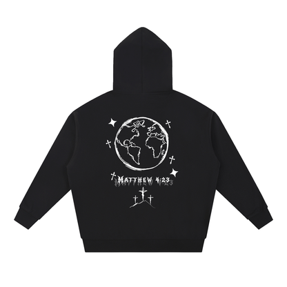 “Jesus Heals the World” Heavyweight Hoodie