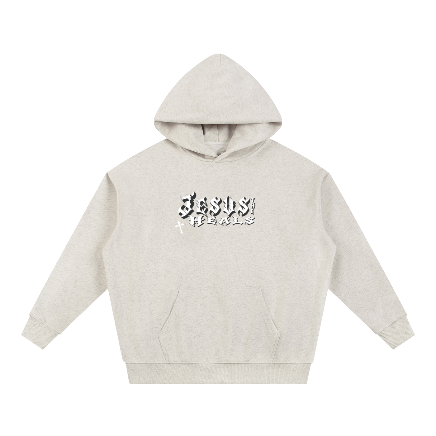 “Jesus Heals the World” Heavyweight Hoodie