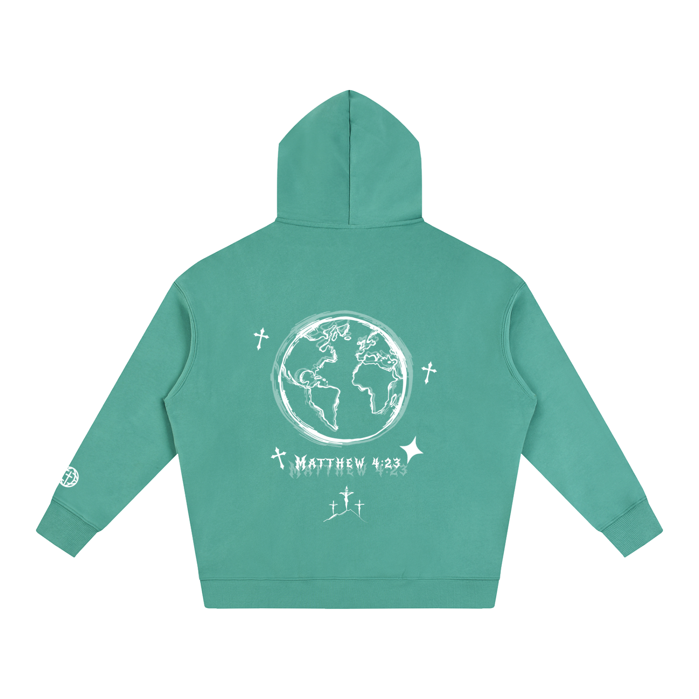 “Jesus Heals the World” Oversize Hoodie
