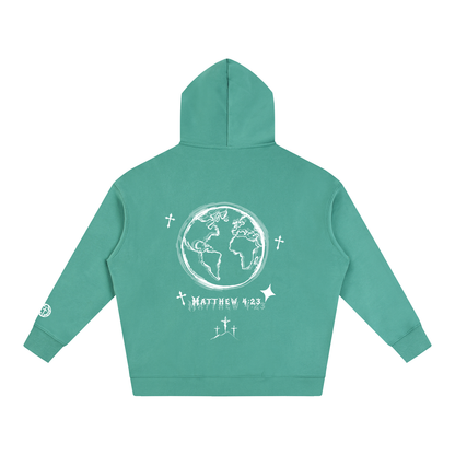 “Jesus Heals the World” Oversize Hoodie