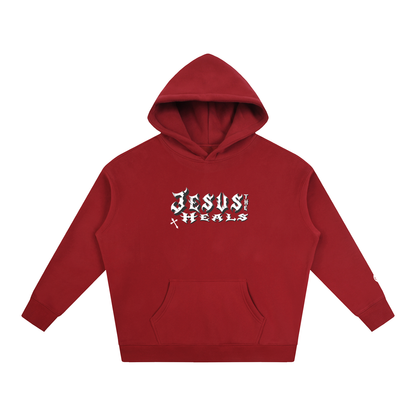 “Jesus Heals the World” Oversize Hoodie