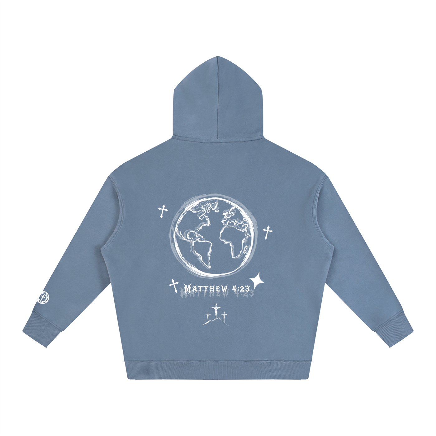 “Jesus Heals the World” Oversize Hoodie