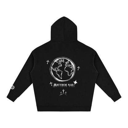 “Jesus Heals the World” Oversize Hoodie