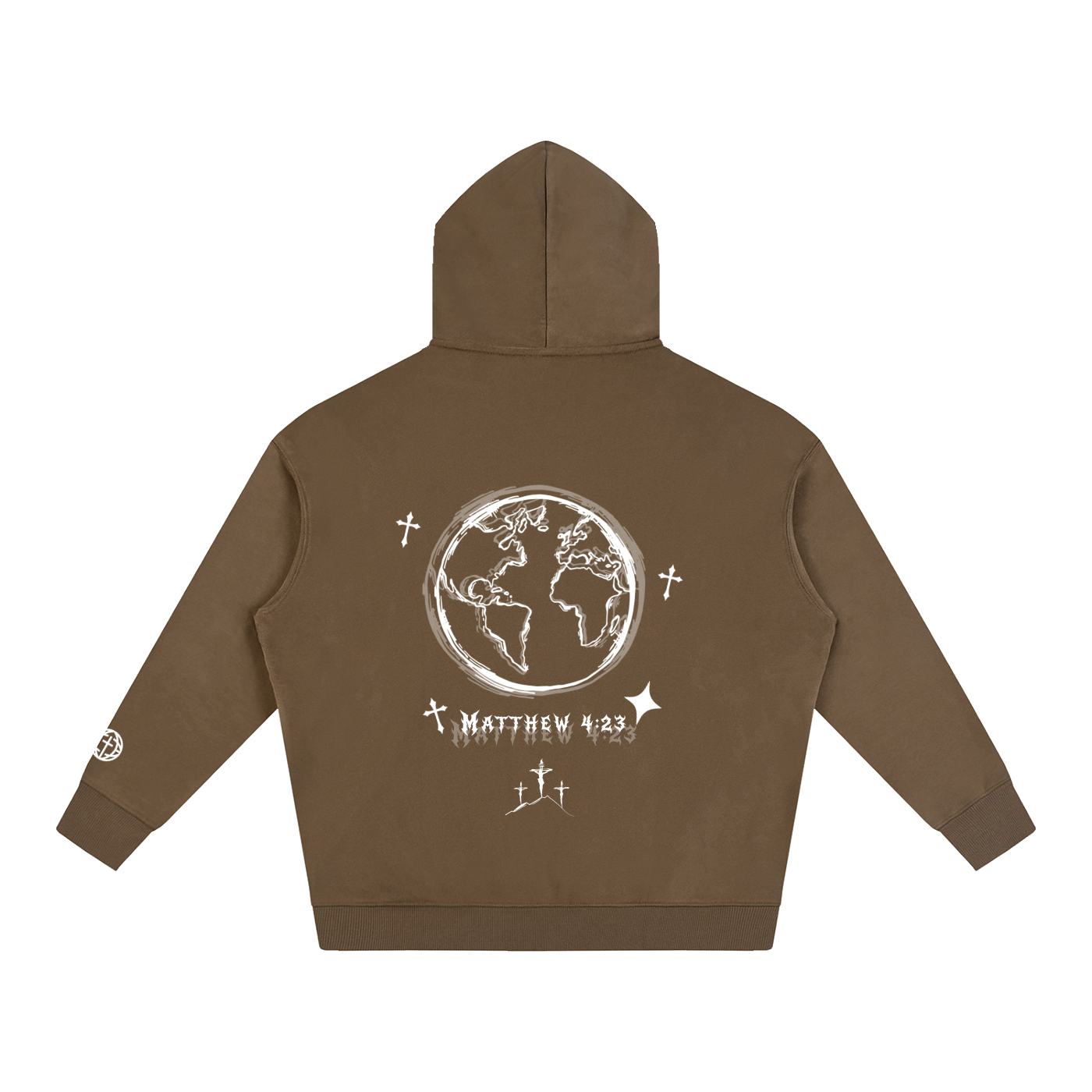“Jesus Heals the World” Oversize Hoodie