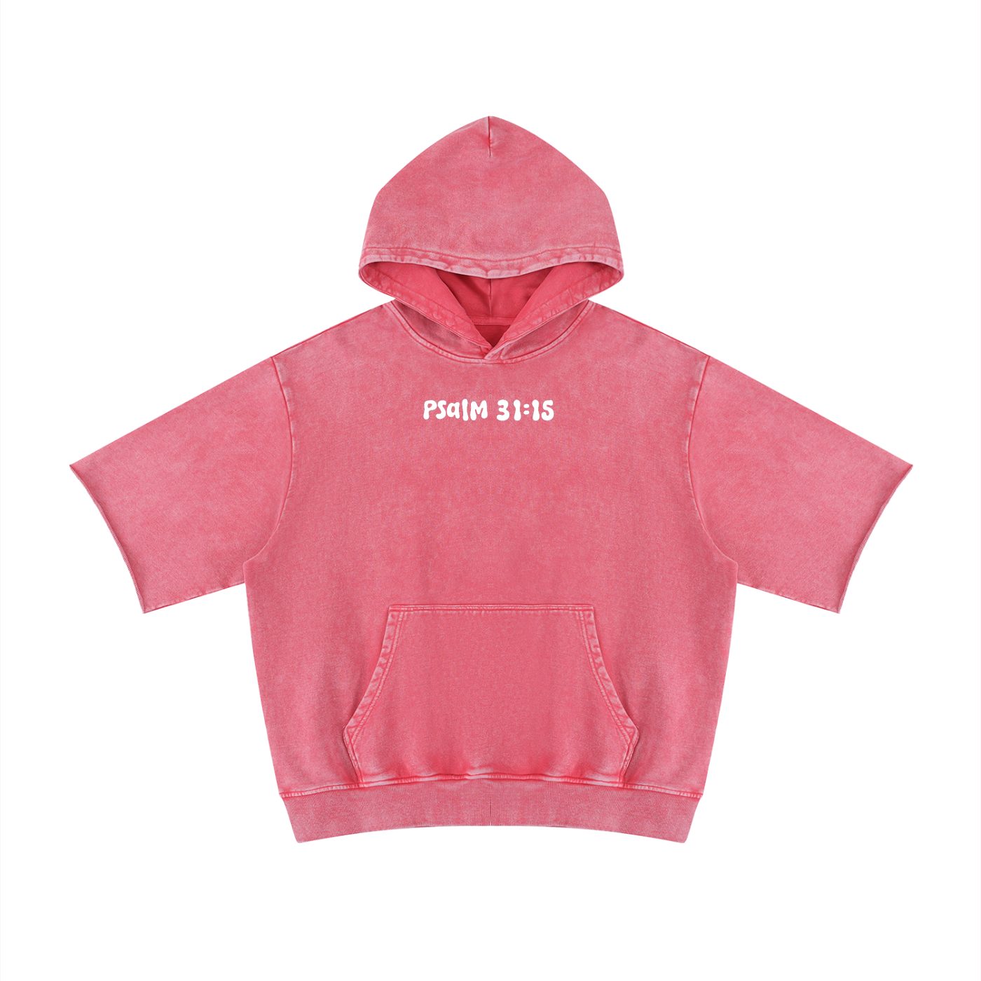 “Gods time not mine” Short Sleeve Hoodie