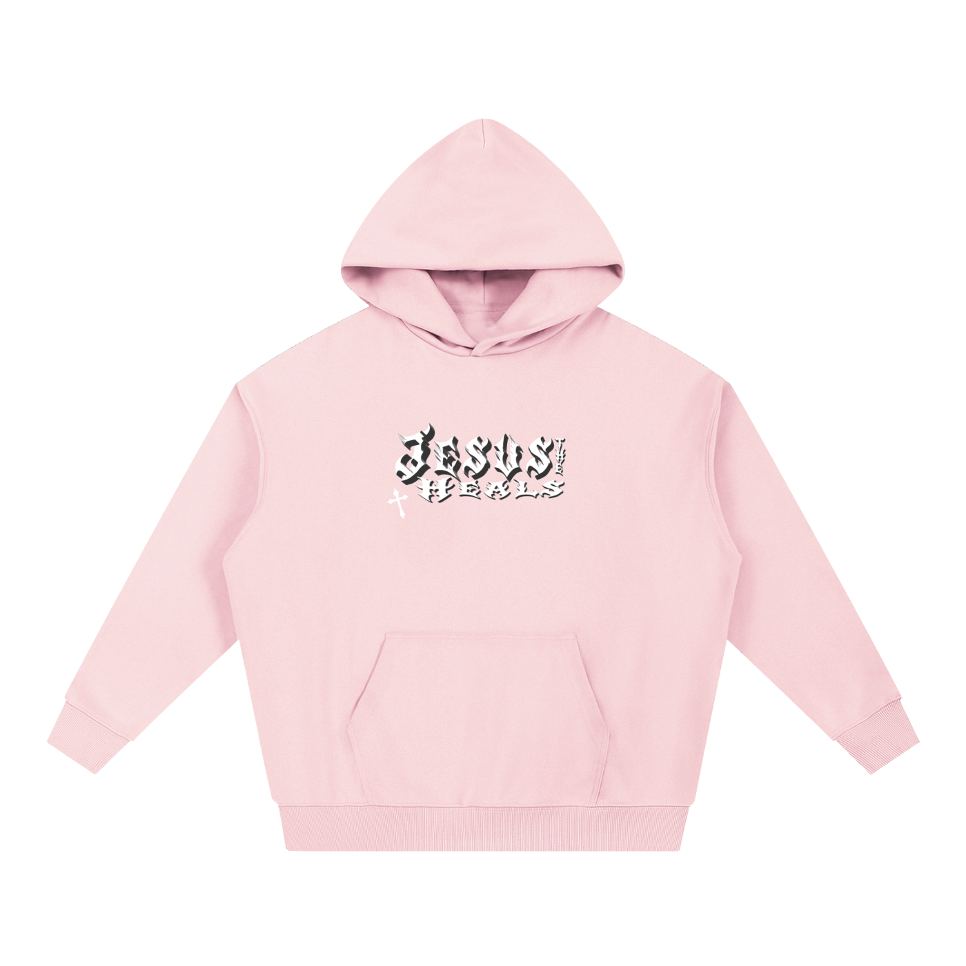 “Jesus Heals the World” Heavyweight Hoodie