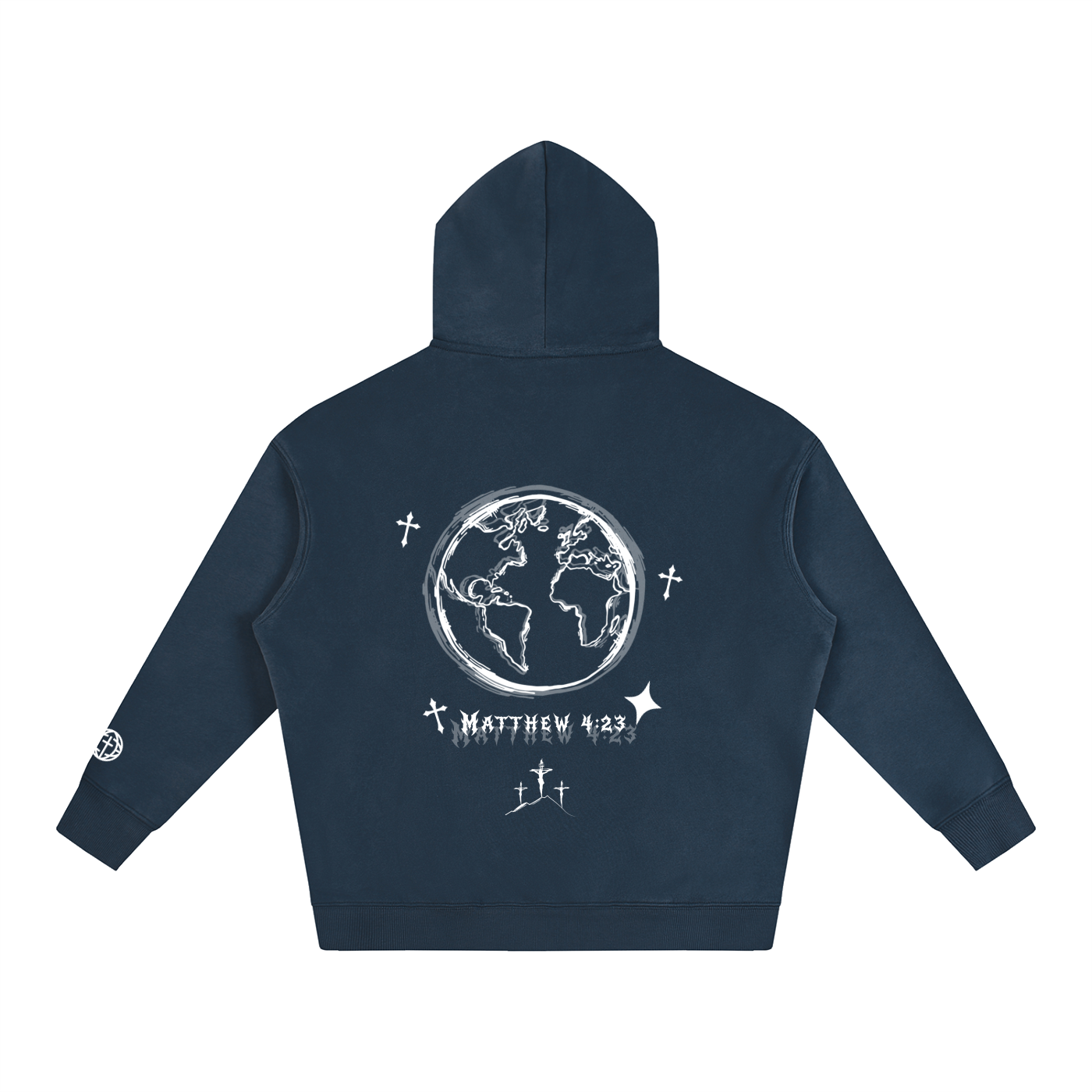 “Jesus Heals the World” Oversize Hoodie